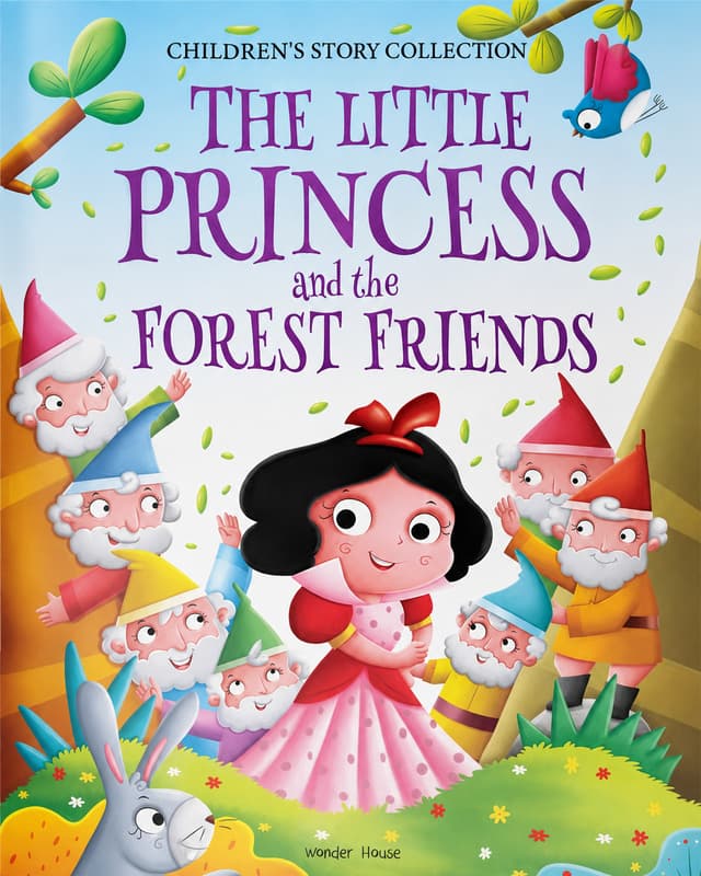 Children's cover for The Little Princess and the Forest Friends