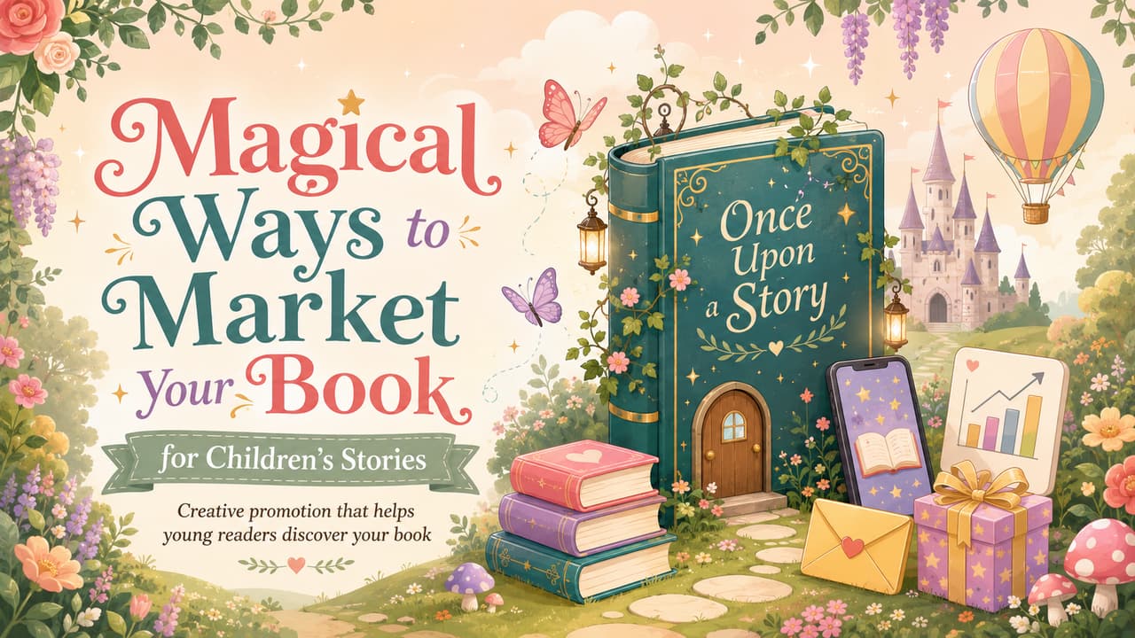 Magical ways to market a children's book